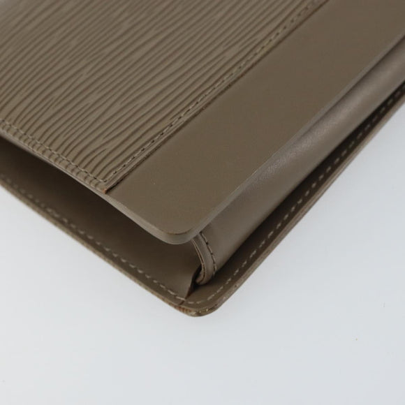 LOUIS VUITTON Epi Honfleur Clutch Bag Lilac M5273B LV Auth BA8953