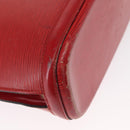 LOUIS VUITTON Epi Lussac Shoulder Bag Red M52287 LV Auth BA8954-15