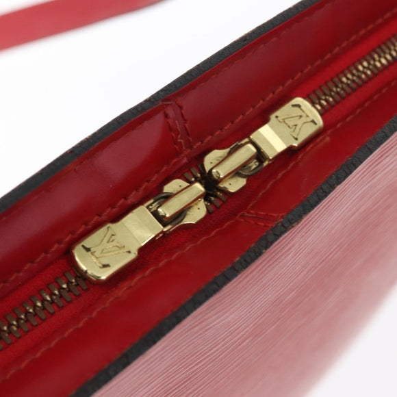 LOUIS VUITTON Epi Lussac Shoulder Bag Red M52287 LV Auth BA8954