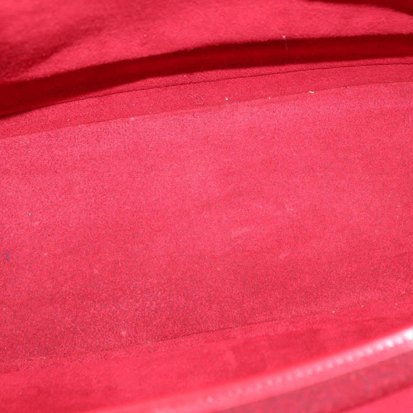 LOUIS VUITTON Epi Lussac Shoulder Bag Red M52287 LV Auth BA8954