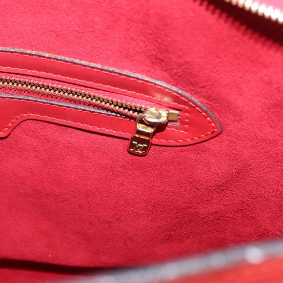 LOUIS VUITTON Epi Lussac Shoulder Bag Red M52287 LV Auth BA8954