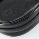 LOUIS VUITTON Epi Jeune Fille MM Shoulder Bag Black M52152 LV Auth BA8955-15