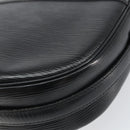 LOUIS VUITTON Epi Jeune Fille MM Shoulder Bag Black M52152 LV Auth BA8955-16