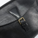 LOUIS VUITTON Epi Jeune Fille MM Shoulder Bag Black M52152 LV Auth BA8955-18
