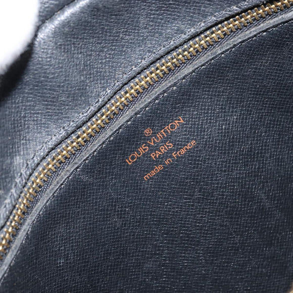 LOUIS VUITTON Epi Jeune Fille MM Shoulder Bag Black M52152 LV Auth BA8955