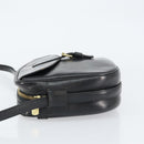 LOUIS VUITTON Epi Jeune Fille MM Shoulder Bag Black M52152 LV Auth BA8955-4