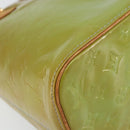 LOUIS VUITTON Monogram Vernis Houston Hand Bag Baby Blue M91005 LV Auth BA8959-15