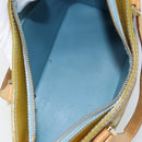 LOUIS VUITTON Monogram Vernis Houston Hand Bag Baby Blue M91005 LV Auth BA8959-11