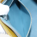LOUIS VUITTON Monogram Vernis Houston Hand Bag Baby Blue M91005 LV Auth BA8959-22