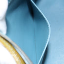 LOUIS VUITTON Monogram Vernis Houston Hand Bag Baby Blue M91005 LV Auth BA8959-23