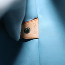 LOUIS VUITTON Monogram Vernis Houston Hand Bag Baby Blue M91005 LV Auth BA8959-12