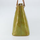 LOUIS VUITTON Monogram Vernis Houston Hand Bag Baby Blue M91005 LV Auth BA8959-4