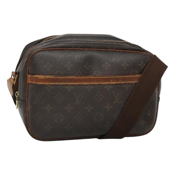 LOUIS VUITTON Monogram Reporter PM Shoulder Bag M45254 LV Auth BA896