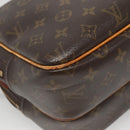 LOUIS VUITTON Monogram Reporter PM Shoulder Bag M45254 LV Auth BA896-18