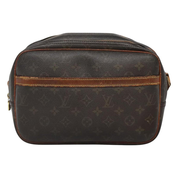 LOUIS VUITTON Monogram Reporter PM Shoulder Bag M45254 LV Auth BA896