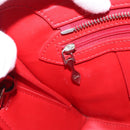 Christian Louboutin Paloma S Mini Hand Bag Leather 2way White Silver Auth BA8960-22