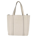 BALENCIAGA Everyday Tote XXS Bag Leather 2way White Silver 551815 Auth BA8961-3