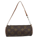 LOUIS VUITTON Monogram Papillon Pouch LV Auth BA8962-13