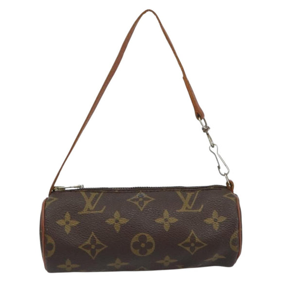 LOUIS VUITTON Monogram Papillon Pouch LV Auth BA8962