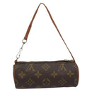 LOUIS VUITTON Monogram Papillon Pouch LV Auth BA8962-2