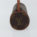 LOUIS VUITTON Monogram Papillon Pouch LV Auth BA8962-4