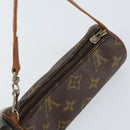 LOUIS VUITTON Monogram Papillon Pouch LV Auth BA8962-6