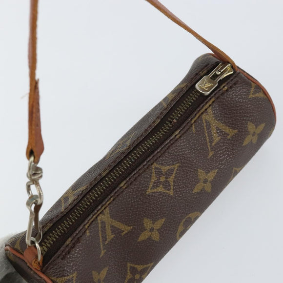LOUIS VUITTON Monogram Papillon Pouch LV Auth BA8962