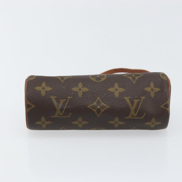 LOUIS VUITTON Monogram Papillon Pouch LV Auth BA8962