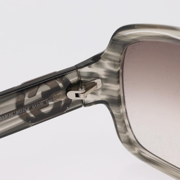 GUCCI Sunglasses plastic Gray Auth BA8964
