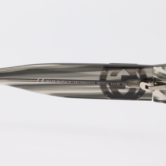 GUCCI Sunglasses plastic Gray Auth BA8964