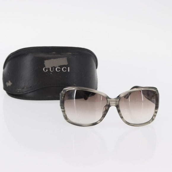 GUCCI Sunglasses plastic Gray Auth BA8964