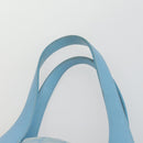 CHANEL New Travel line Tote Bag Nylon 2 Set Blue Beige CC Auth BA8965-6
