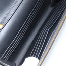 CELINE Chain Shoulder Wallet Bag Leather Multicolor Gold Auth BA8968-10