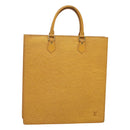 LOUIS VUITTON Epi Sac Plat Hand Bag Yellow M52079 LV Auth BA897-1