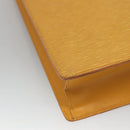 LOUIS VUITTON Epi Sac Plat Hand Bag Yellow M52079 LV Auth BA897-14