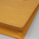LOUIS VUITTON Epi Sac Plat Hand Bag Yellow M52079 LV Auth BA897-15