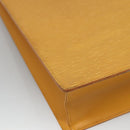 LOUIS VUITTON Epi Sac Plat Hand Bag Yellow M52079 LV Auth BA897-16