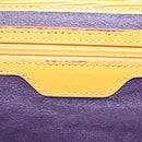 LOUIS VUITTON Epi Sac Plat Hand Bag Yellow M52079 LV Auth BA897-17