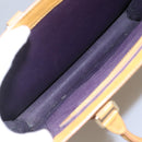 LOUIS VUITTON Epi Sac Plat Hand Bag Yellow M52079 LV Auth BA897-10