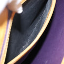 LOUIS VUITTON Epi Sac Plat Hand Bag Yellow M52079 LV Auth BA897-11