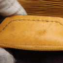 LOUIS VUITTON Epi Sac Plat Hand Bag Yellow M52079 LV Auth BA897-12