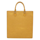 LOUIS VUITTON Epi Sac Plat Hand Bag Yellow M52079 LV Auth BA897-2