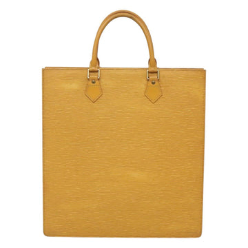 LOUIS VUITTON Epi Sac Plat Hand Bag Yellow M52079 LV Auth BA897 - 0