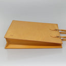 LOUIS VUITTON Epi Sac Plat Hand Bag Yellow M52079 LV Auth BA897-4