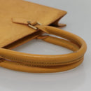 LOUIS VUITTON Epi Sac Plat Hand Bag Yellow M52079 LV Auth BA897-7