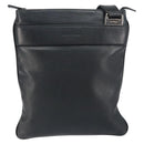 Salvatore Ferragamo Shoulder Bag Leather Black Silver Auth BA8970-13
