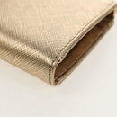 Salvatore Ferragamo Long Wallet Leather Gold Tone Auth BA8972V-16