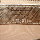 Salvatore Ferragamo Long Wallet Leather Gold Tone Auth BA8972V-11