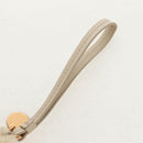 VERSACE Medusa Fluffy Shearling Charm Fur Beige Auth BA8973V-9