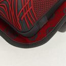 GUCCI GG Canvas Waist bag Nylon Gray Silver 752102 Auth BA8974V-15